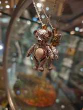 Load image into Gallery viewer, Champagne Jade Bear Pendant
