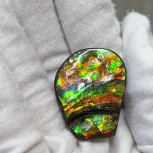 Load and play video in Gallery viewer, Double-sided Freeform Ammolite Unmounted Piece DSFF2207
