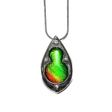 Load image into Gallery viewer, Ammolite Hulu Pendant
